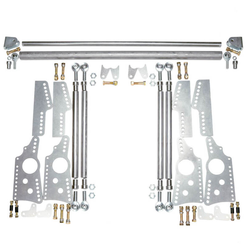 QA1 HD Pro Rear Drag 4-Link System - No Shocks/Springs