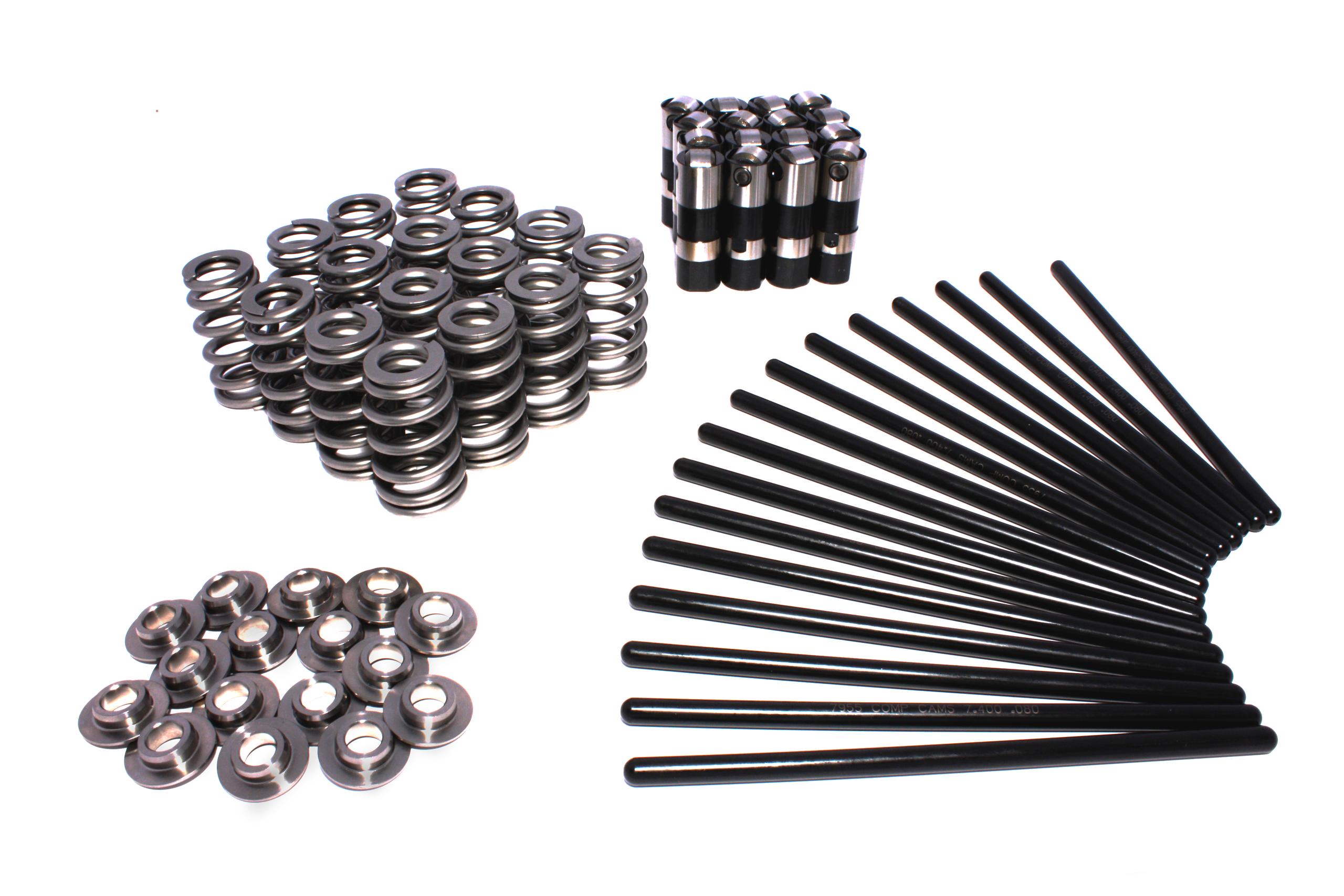 Comp Cams Hardened Steel Set Of 16 - 7 Degree, 3/8", 2/4 Groove Street Locks For Chrysler - 54200