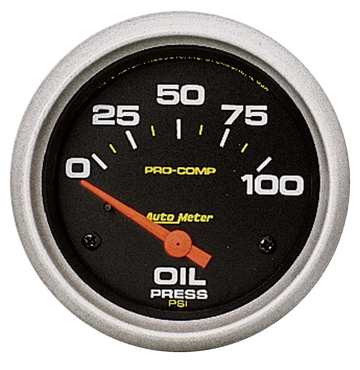 Auto Meter 2-5/8" OIL PRESSURE, 0-100 PSI, PRO-COMP - 5427