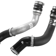 AFE BladeRunner 3 IN Aluminum Hot and Cold Charge Pipe Kit Black (2013-2018 2500, 3500) - 46-20134-B