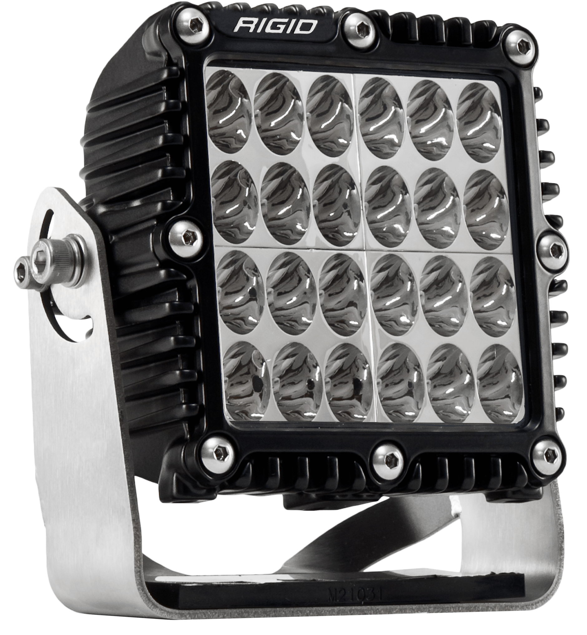 RIGID Industries Rigid Q-Series Pro Led Light, Driving Optic, Black Housing, Single - 544313