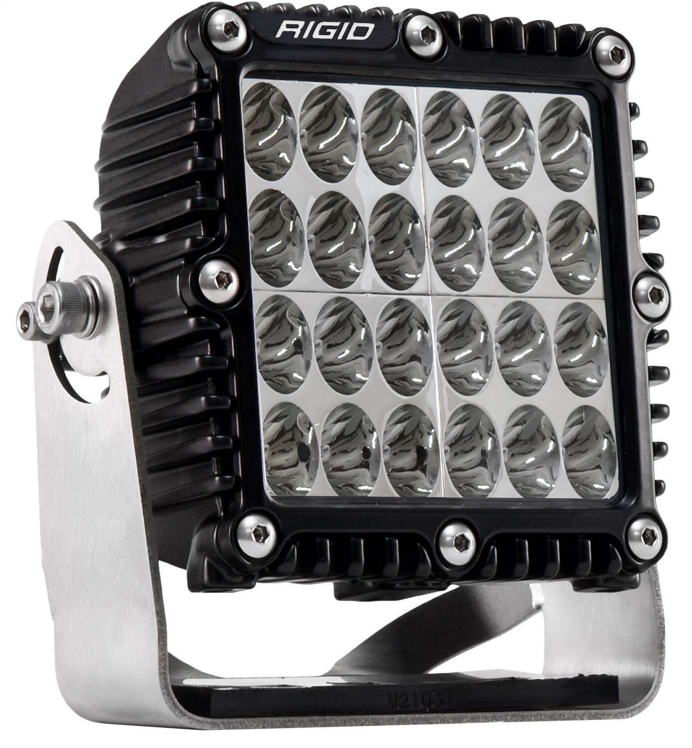 RIGID Industries Rigid Q-Series Pro Led Light, Driving Optic, Black Housing, Single - 544313