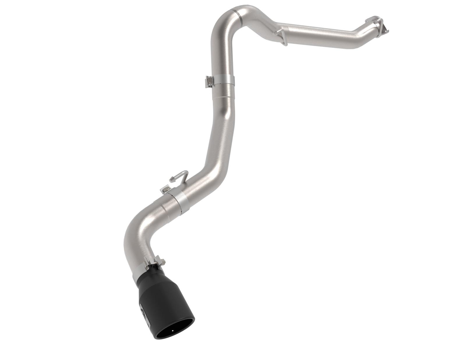 AFE Vulcan Series DPF-Back Exhaust System w/ Black Tip (2021-2021 Gladiator) - 49-38093-B