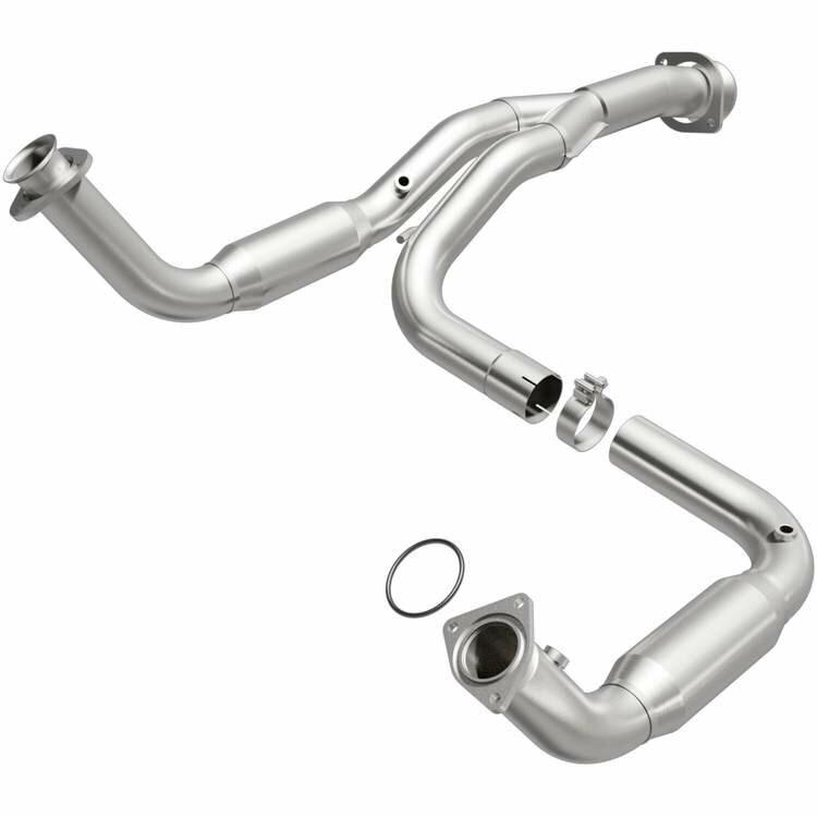Magnaflow Direct Fit CARB Legal Catalytic Converter (2007-2010 Chevrolet Silverado 2500 HD 6.0  2007-2010 Chevrolet Silverado 3500 HD 6.0  2007-2010 GMC Sierra 2500 HD 6.0  2007-2010 GMC Sierra 3500 HD 6.0) - 5451644