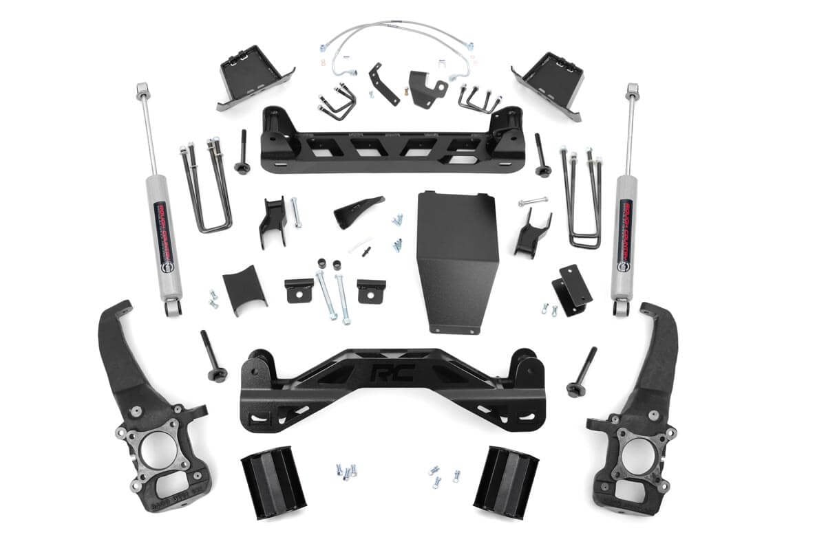 Rough Country 6-inch Suspension Lift Kit (2004-2008 F-150) - 54620