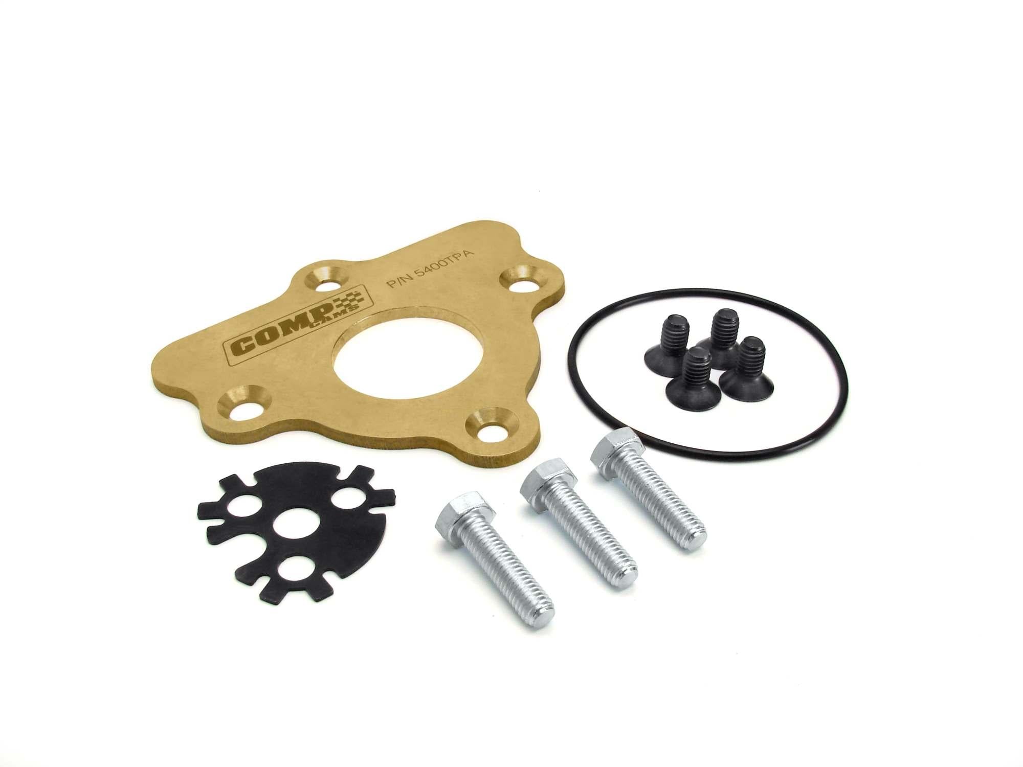 Comp Cams GM LS 3-Bolt Bronze Cam Thrust Plate/Retaining Plate Kit - 5463-KIT