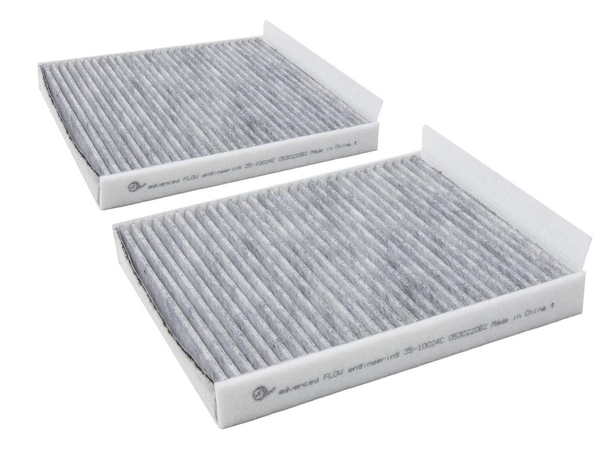 AFE aFe POWER Carbon Cabin Air Filter Various BMW 5/6/7 Series Models 09-19 - 35-10024C-MB