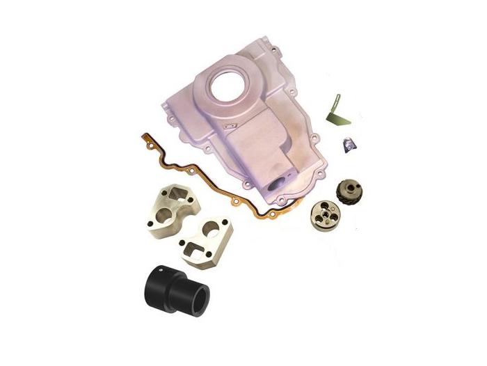 Comp Cams Front Distributor Drive Conversion Base Kit for GM LS Block - 5481