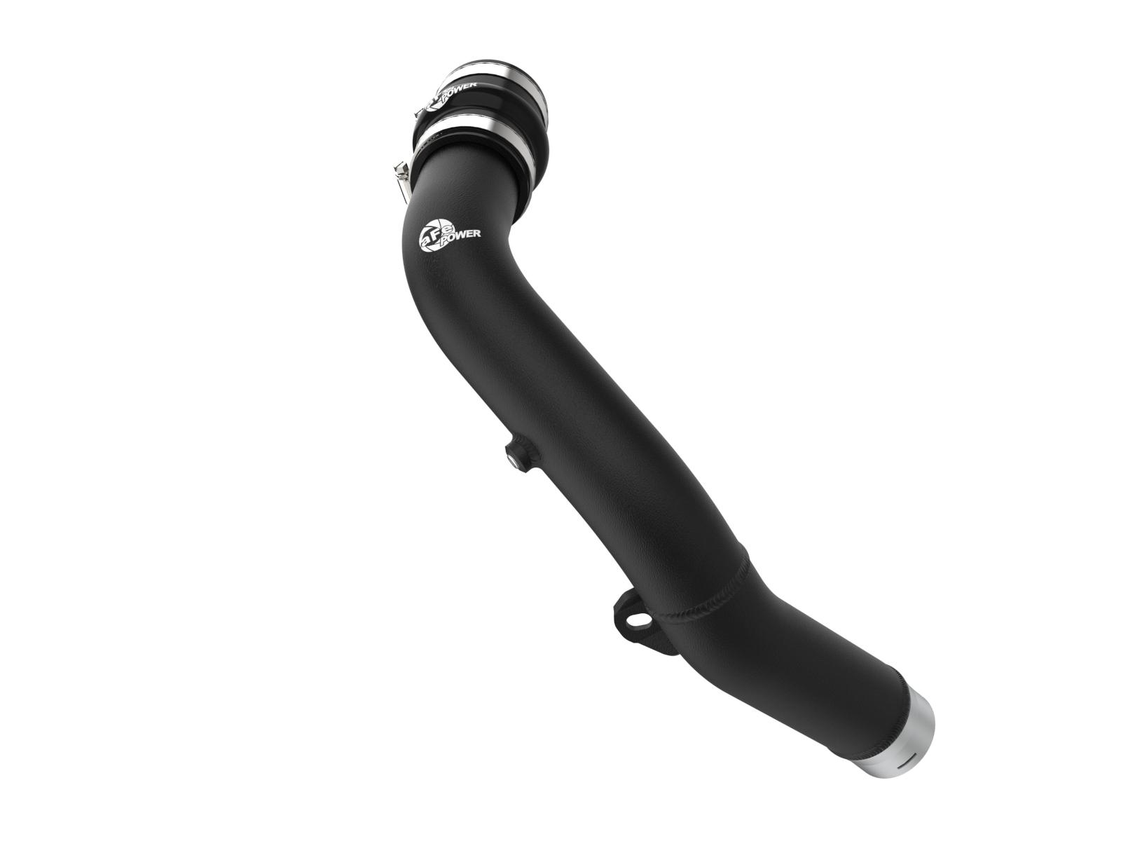 AFE BladeRunner 2-1/2 IN Aluminum Hot Charge Pipe Black Subaru WRX 22-23 H4-2.4L (t) - 46-20668-B