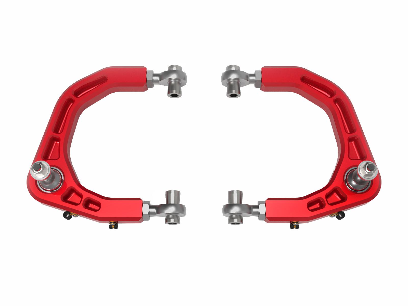 AFE aFe CONTROL Billet Uniball Upper Control Arm Kit Red (2024-2026 4Runner , Land Cruiser , Tacoma) - 460-72T006-R