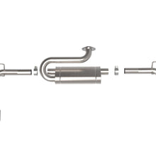 AFE Takeda 2-1/2 IN 304 Stainless Steel Axle-Back Exhaust w/ Carbon Fiber Tip (2023-2025 CX-50) - 49-37036-C