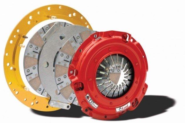 McLeod RXT1200 Street 26 Spline Twin Disc Clutch Kit with Lethal Performance Lightened Steel 8 Bolt Flywheel (1986-2000 Mustang 5.0L, 1993-1998 Cobra) - MCL-6923-07HD