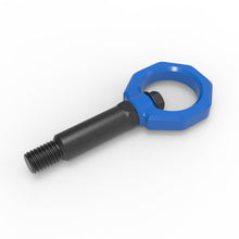 aFe CONTROL Rear Tow Hook Blue (2020-2021 GR Supra, GR Supra, GR Supra) - 450-721001-L