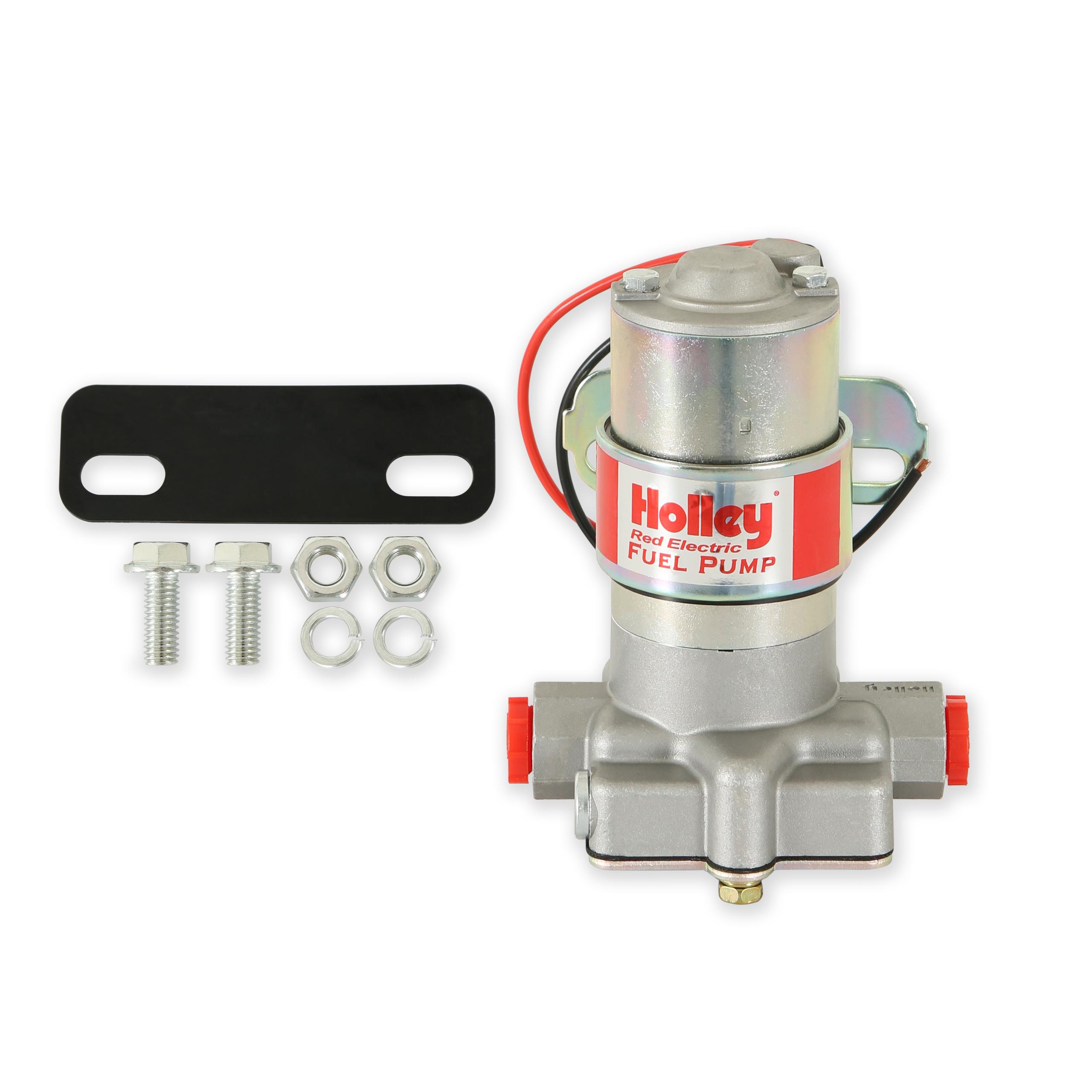 Holley 12-801-1 Elec Fuel Pump 6145-2 Red Auto
