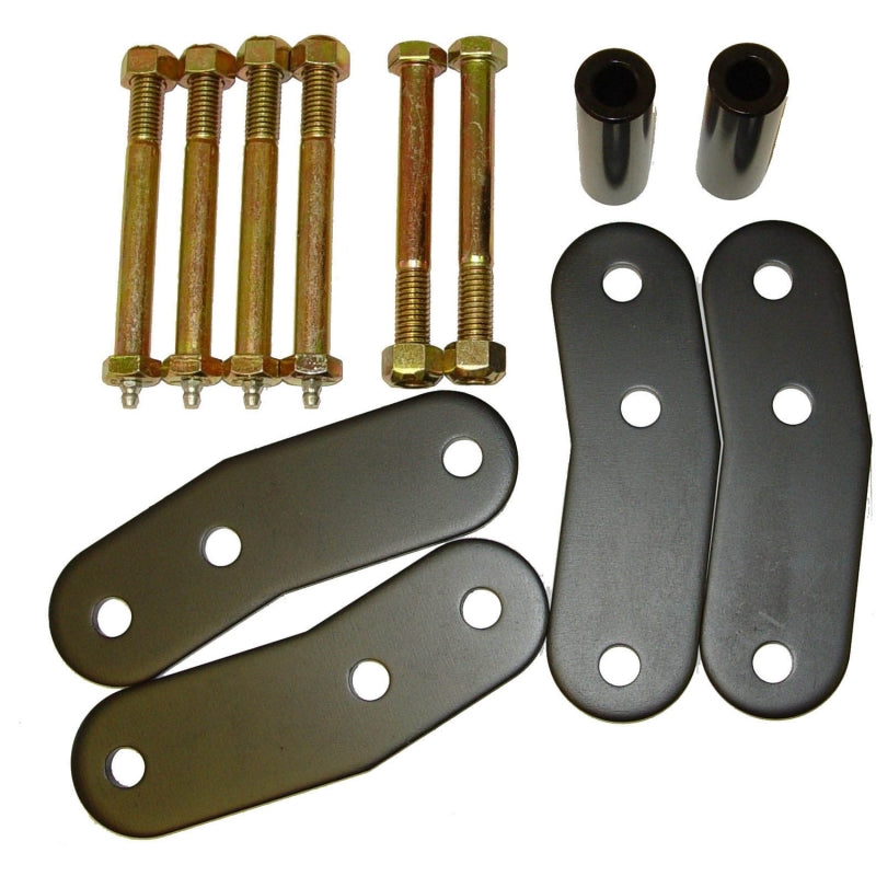 Rugged Ridge Suspension Leaf Spring Shackle Kit Rear 1 Inch Lift Hd; 87-95 Yj - 18265.18