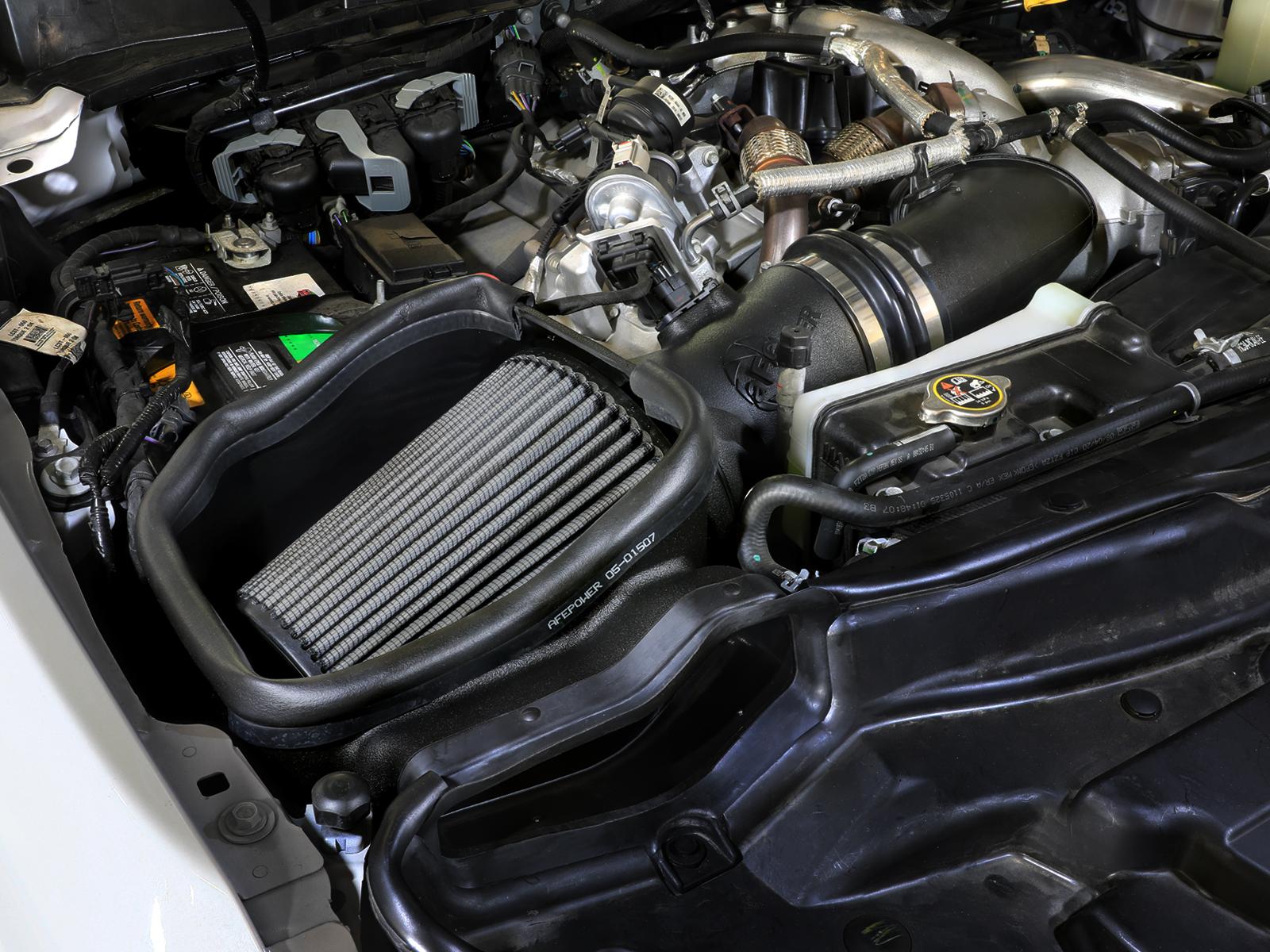 AFE Magnum FORCE Stage-2 Cold Air Intake System w/ Pro DRY S Filter (2020-2024 Ford Diesel Trucks V8-6.7L) - 54-13070D