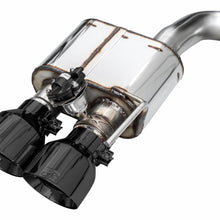 AWE SwitchPath Catback Exhaust - Quad Diamond Black Tips (2024-2026 Mustang GT) - 3025-43650