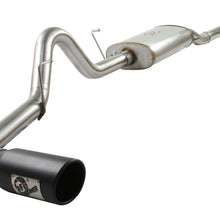 AFE MACH Force-Xp 3 IN 409 Stainless Steel Cat-Back Exhaust System w/Black Tip (2009-2010 F-150, F-150, F-150) - 49-43015-B