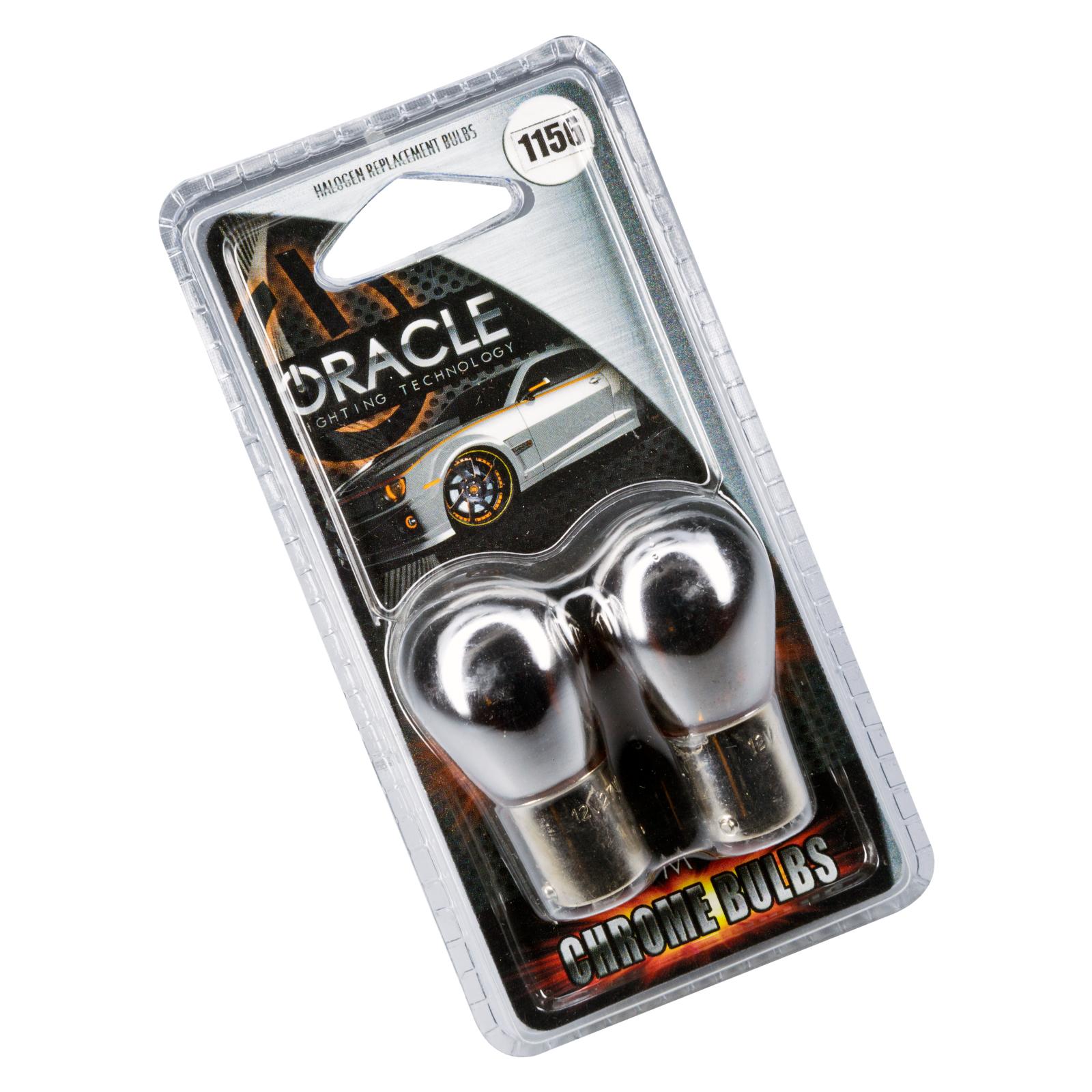 Oracle Lighting 1156 Chrome Bulbs, Pair, Amber - 5506-005