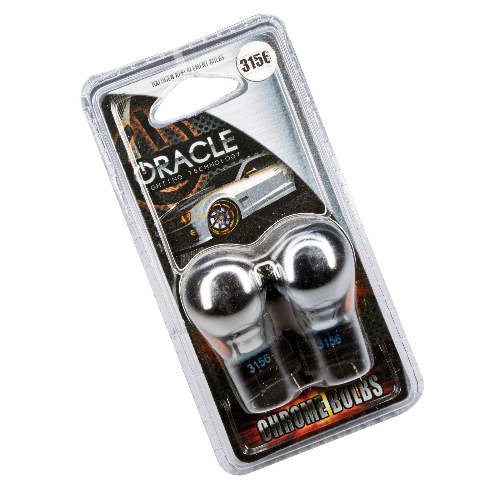 Oracle Lighting 3156 Chrome Bulbs, Pair, Amber - 5510-005