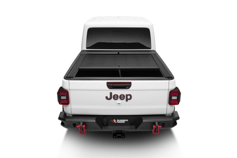 Rugged Ridge Armis Cover With Max Track;Black;Jeep - 13550.35