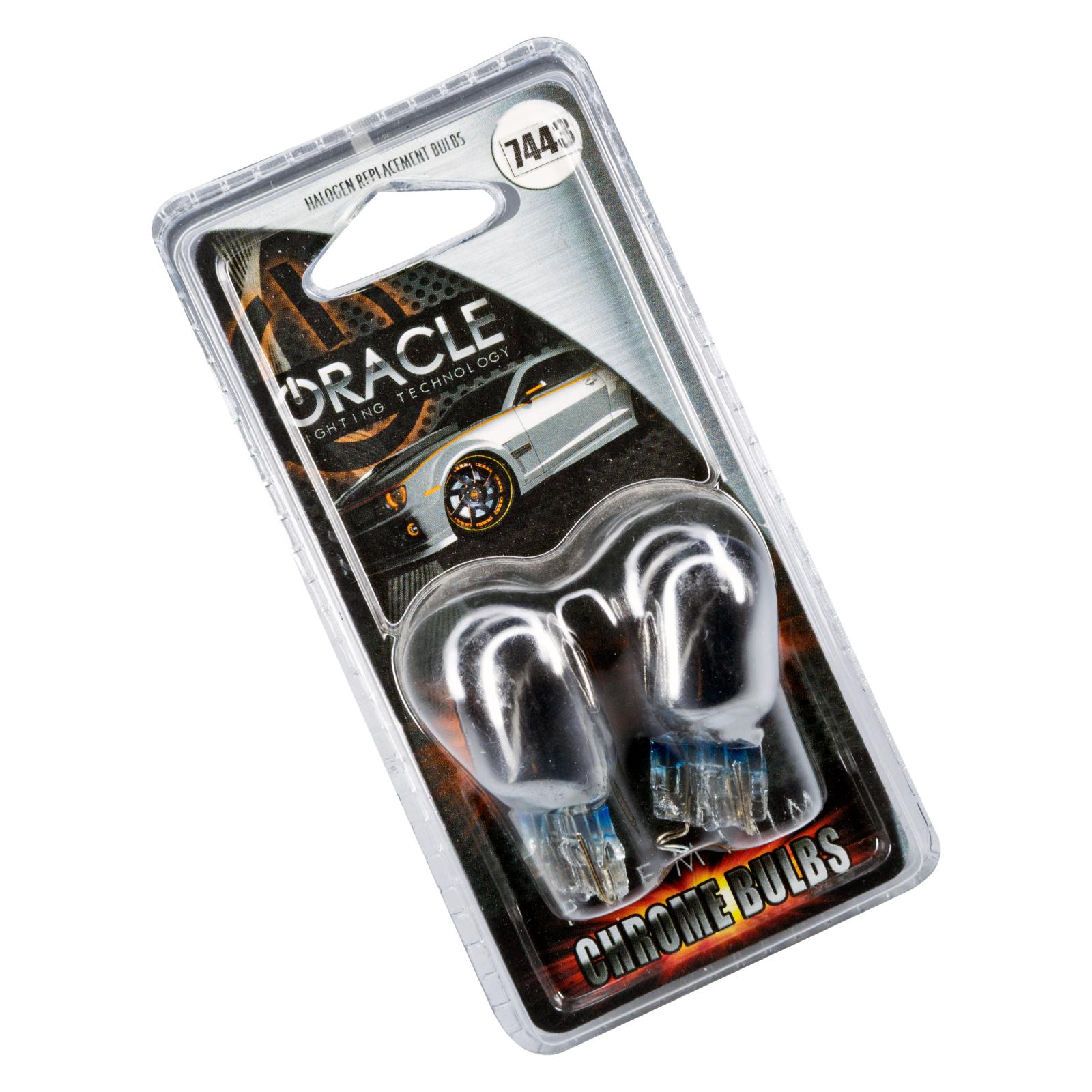 Oracle Lighting 7443 Chrome Bulbs, White, Pair - 5516-001