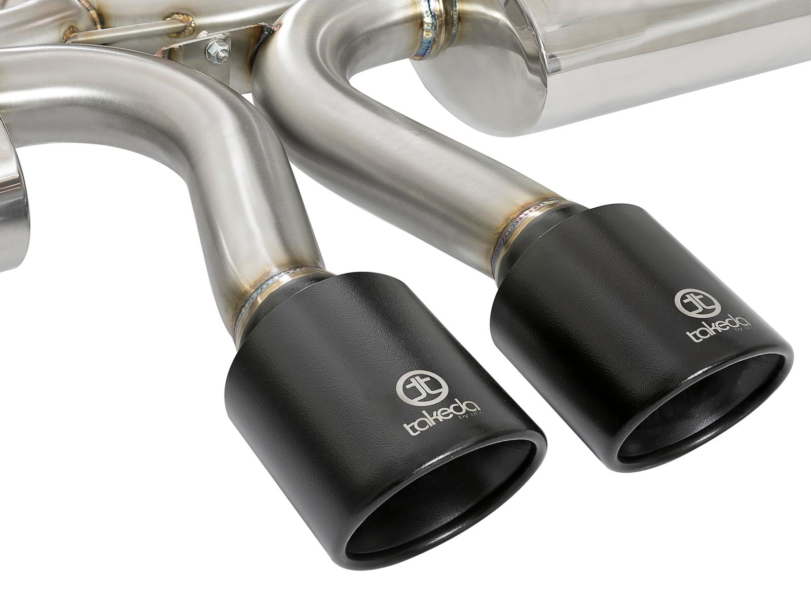 AFE Cat-Back Exhaust System (2017-2019 Honda Civic Si L4-1.5L (t)) - 49-36618-B