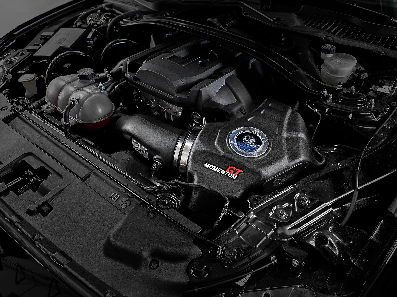 AFE 50-70050R Momentum GT Cold Air Intake System w/Pro 5R Filter (18-19 Ford Mustang EcoBoost I4-2.3L)