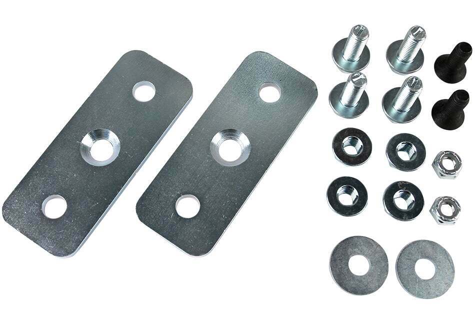 Steeda Rear Sway Bar Relocation Brackets (2005-2014 Mustang) - 555-8114