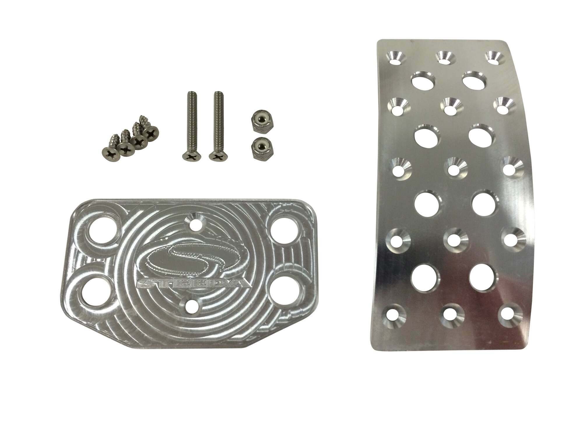 Steeda S550 Pedal Kit - Automatic (2015-2023 Mustang)  - 555-1271
