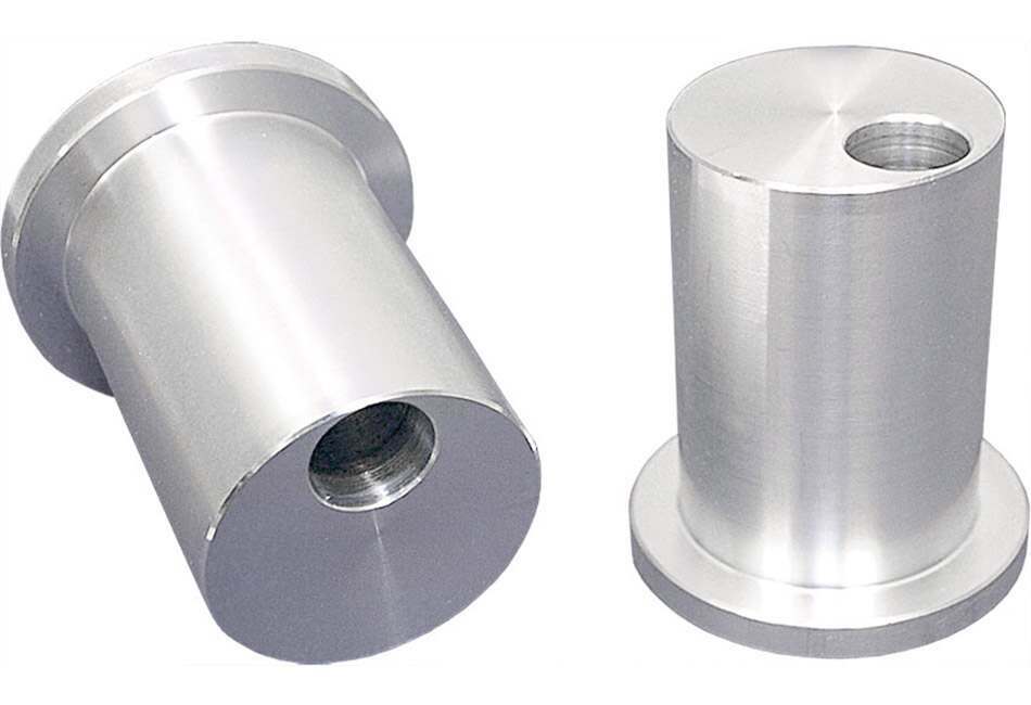 Steeda Billet Aluminum Steering Rack Bushings - .25" Offset (1985-2004 Mustangs) - 555-4013