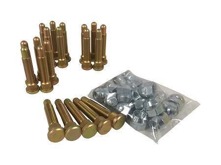 Steeda ARP Wheel Stud kit with Lug nuts - 20 Piece (2015-2023 Mustang) - 555-6605