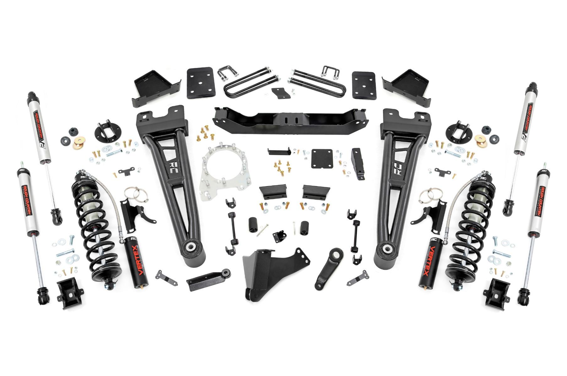 Rough Country 6 Inch Lift Kit R/A No OVLD C/O V2 Ford F-250/F-350 Super Duty (17-22) (2017-2022 F-350 Super Duty, F-250 Super Duty) - 55658