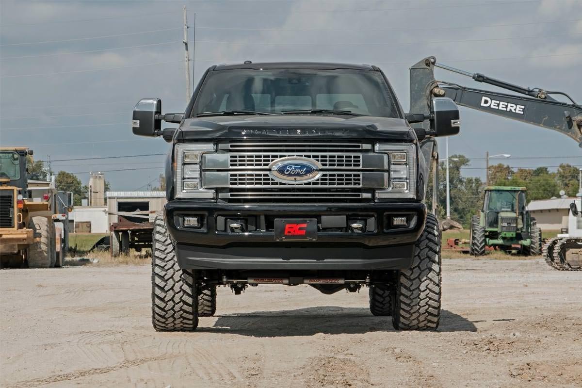 Rough Country 6 Inch Lift Kit R/A No OVLD C/O V2 Ford F-250/F-350 Super Duty (17-22) (2017-2022 F-350 Super Duty, F-250 Super Duty) - 55658
