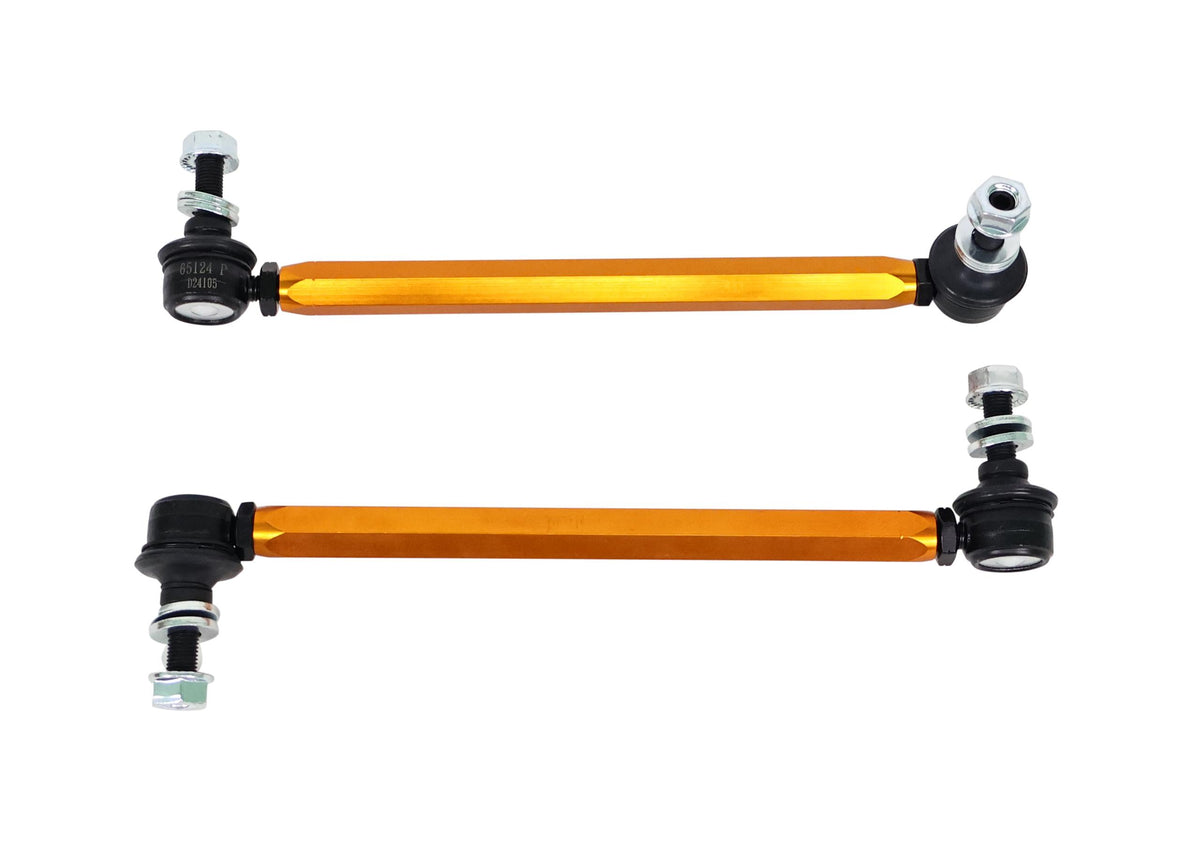 Whiteline Performance 275Sway Bar Link Adjustable Extra Heavy Duty Whiteline (1992-2020 Camry, ES300, 328i, 328is, 323i, 323is, 318ti, 323Ci, 328Ci, Celica, 330xi, 330Ci, 330i, 320i, M3, 325i, 325xi, 325Ci, Z4, Outlander, Caliber, Sebring, Compass, Patrio