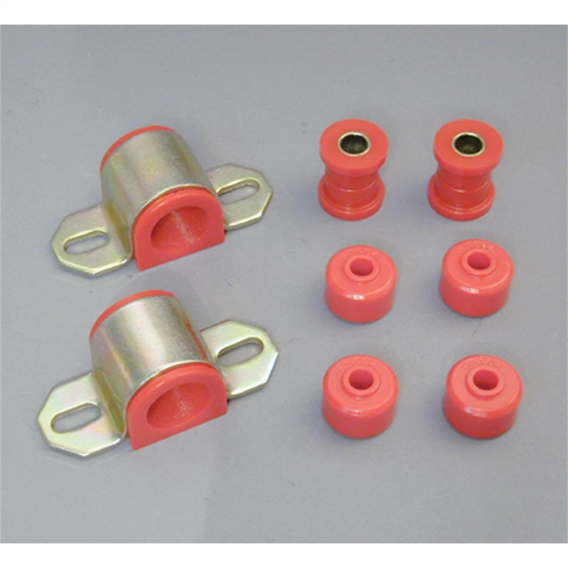 Rugged Ridge Suspension Stabilizer Bar Bushing Kit Front Red 25Mm; 84-01 Xj - 18367.04