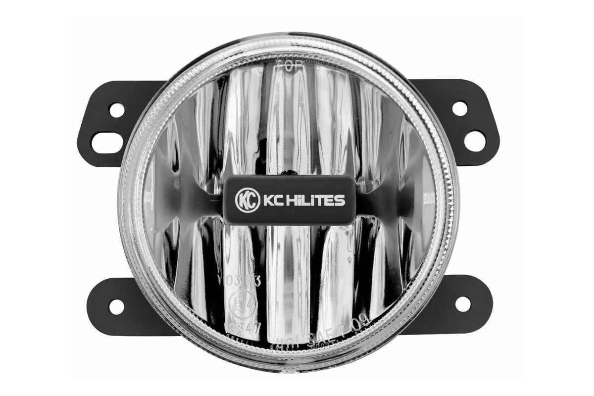 KC HiLites KC Hilites Gravity G4 LED Light: (4in / White 10w Fog / Each) - KC1493