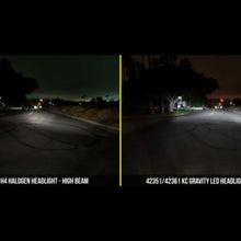 KC HiLites KC Hilites Gravity LED Headlight: (7in / 40w Driving / Each) - KC4236