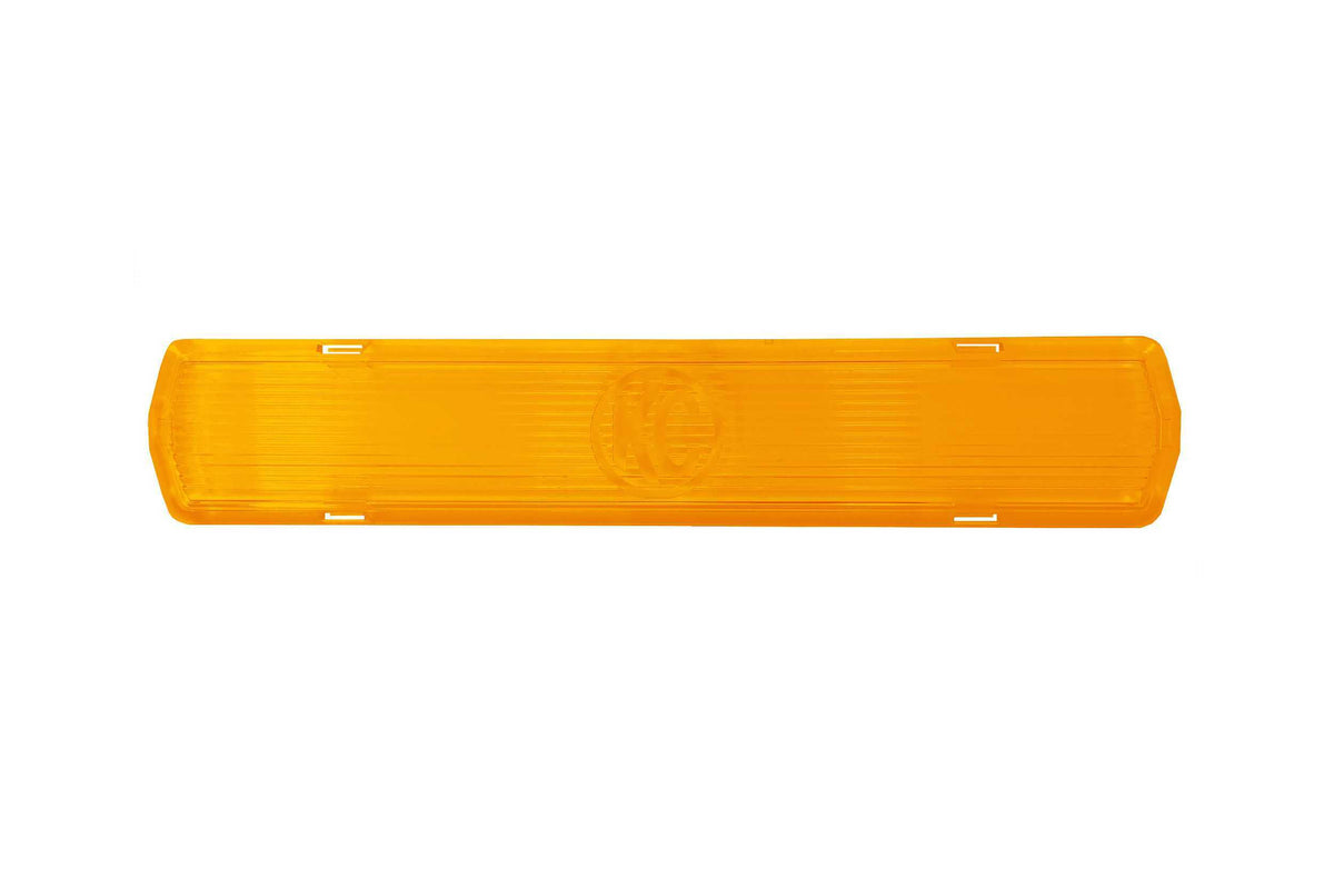 KC HiLites KC Hilites Light Cover: (8in / Soft / Black/White KC Logo / Pair) - KC5800