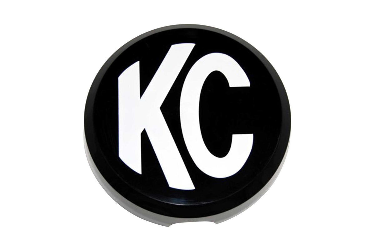 KC HiLites KC Hilites Light Cover: (6in / Soft / Black/White / Each) - KC5100