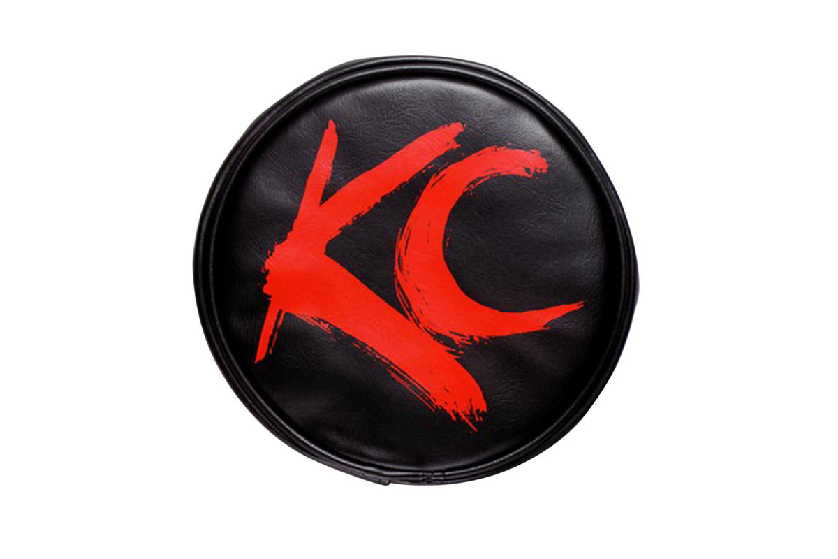 KC HiLites KC Hilites Light Cover: (6in / Soft / Black/Yellow / Pair) - KC5102