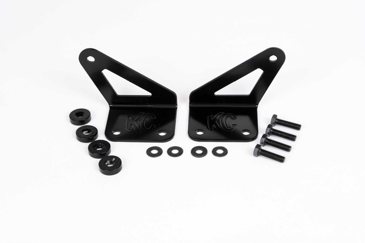 KC HiLites KC Hilites Light Mounts: (Windshield Pillar Mount / Wrangler JK / Pair) - KC7316