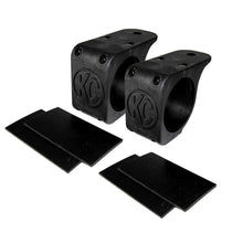 KC HiLites KC Hilites Tube Clamp Bracket: (KC MTZ 40deg / 1.50-2.00in / Pair) - KC7326