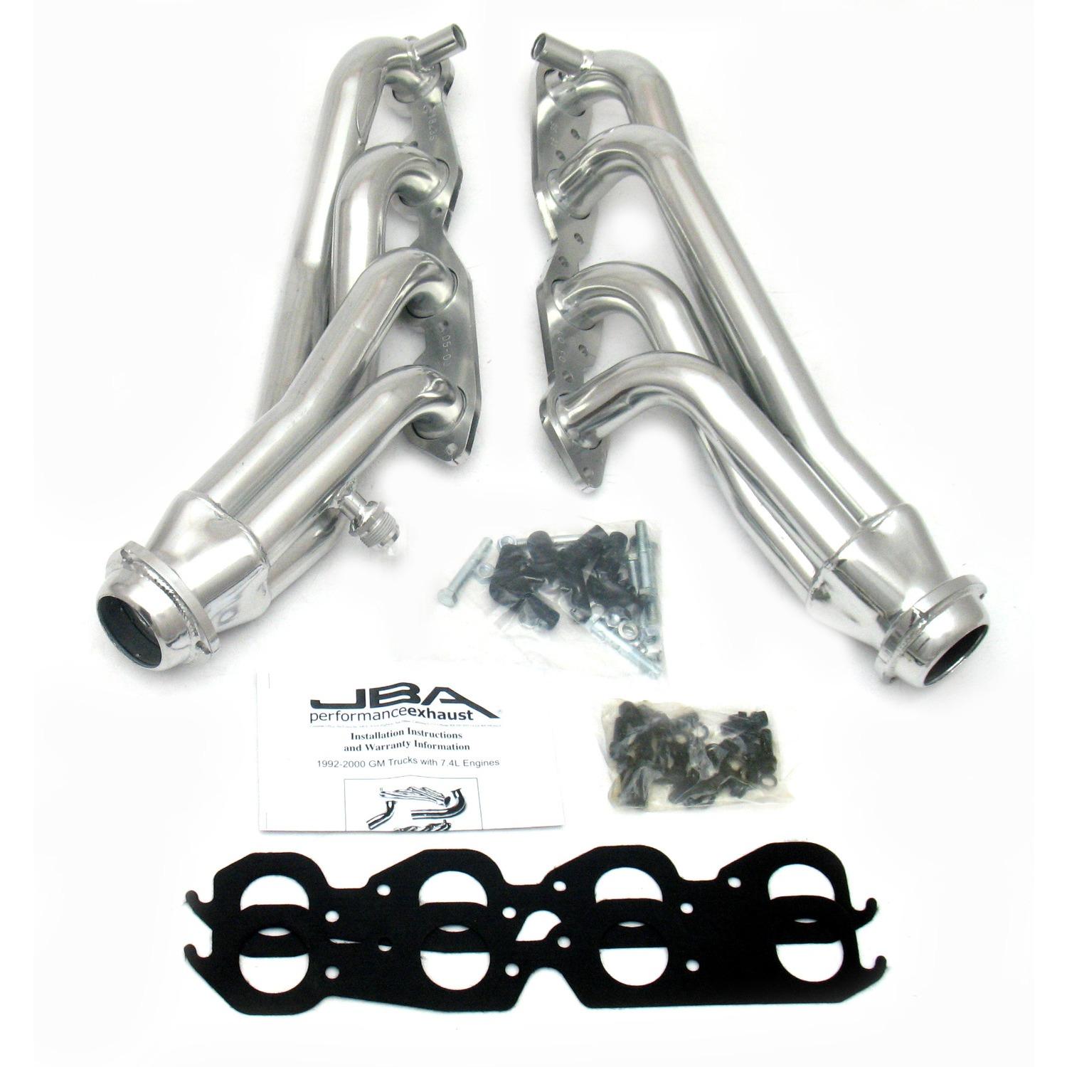 JBA 96-00 GM Truck 7.4L Sil Cer - 1823SJS