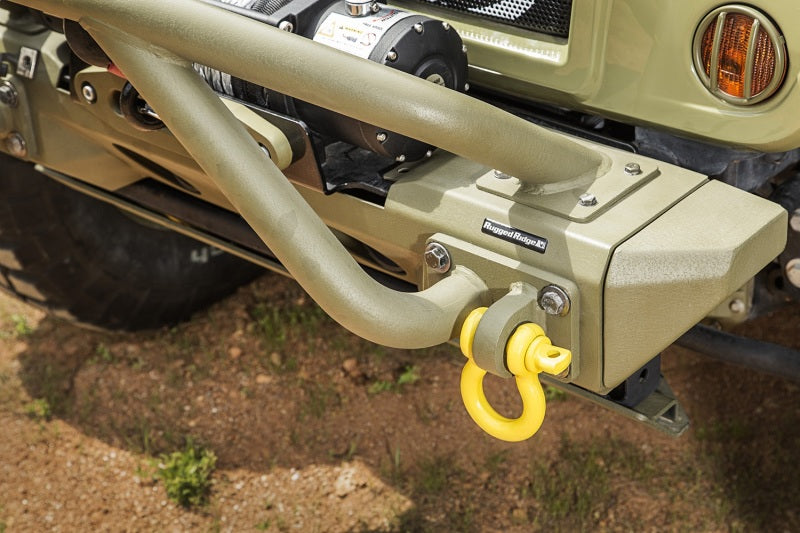 Rugged Ridge D-Ring Shackle Kit 7/8 Inch Yellow Pair - 11235.14