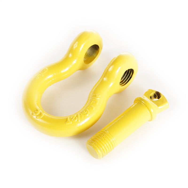 Rugged Ridge D-Ring Shackle Kit 7/8 Inch Yellow Pair - 11235.14