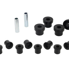 Whiteline Performance Spring - eye front/rear and shackle bushing (1976-1986 CJ5, CJ7, Scrambler) - W73814