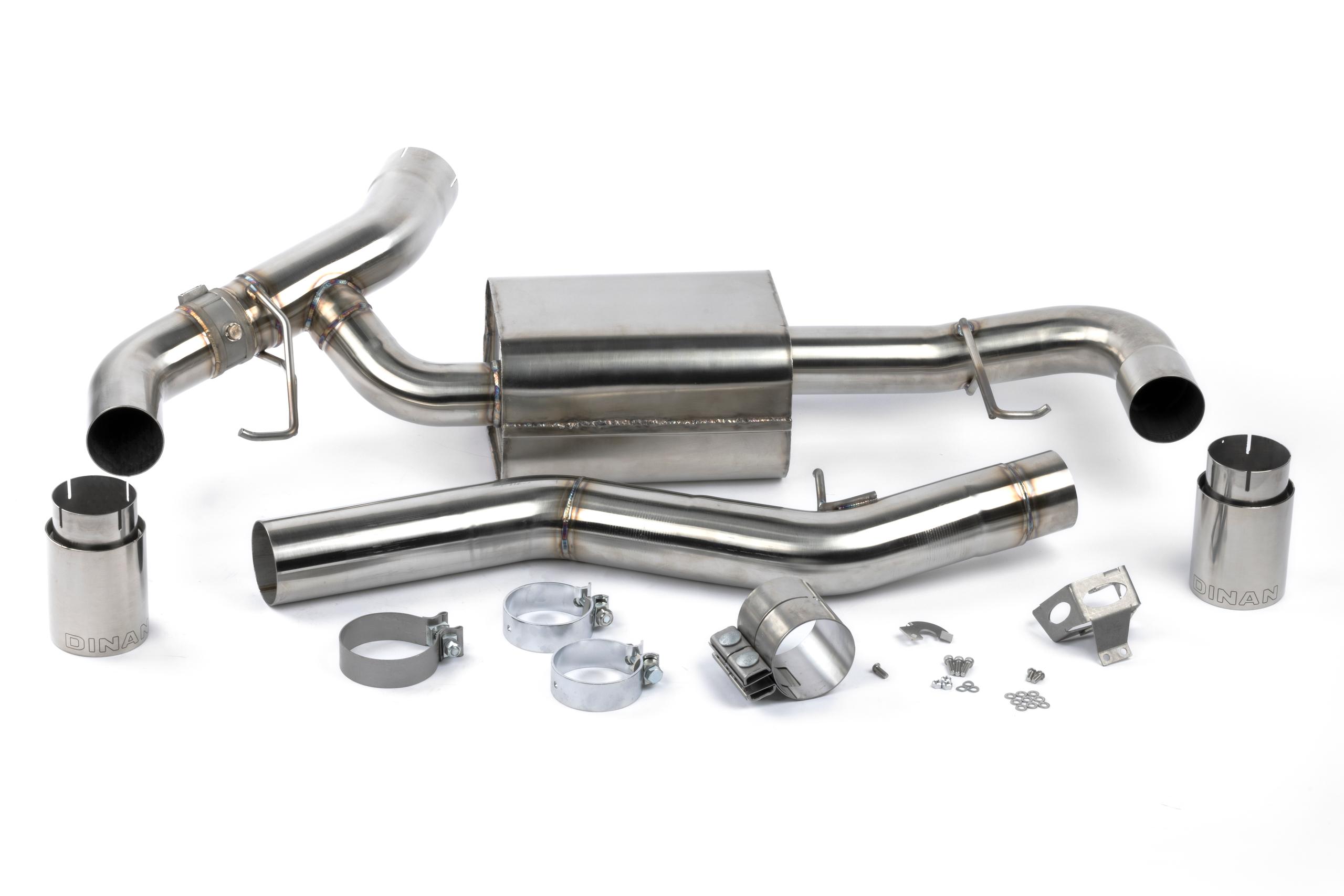 Dinan Valved Axle-Back Exhaust - 2019-2024 BMW 330i/430i - D660-0091