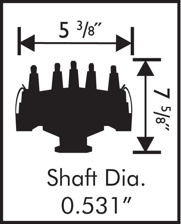 Msd 8378 Distributor, Ford 351W, Crank Trigger