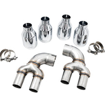 AWE Non-Resonated Touring Edition Exhaust for G20 M340i - Chrome Silver Tips (2019+ 3 Series) - 3015-42148